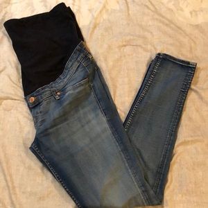 H&M mama maternity light blue jeans